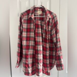 Red american eagle flannel